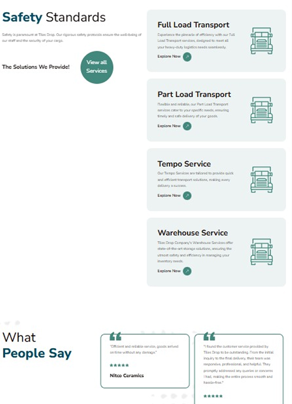 Customer service team monitoring shipments
